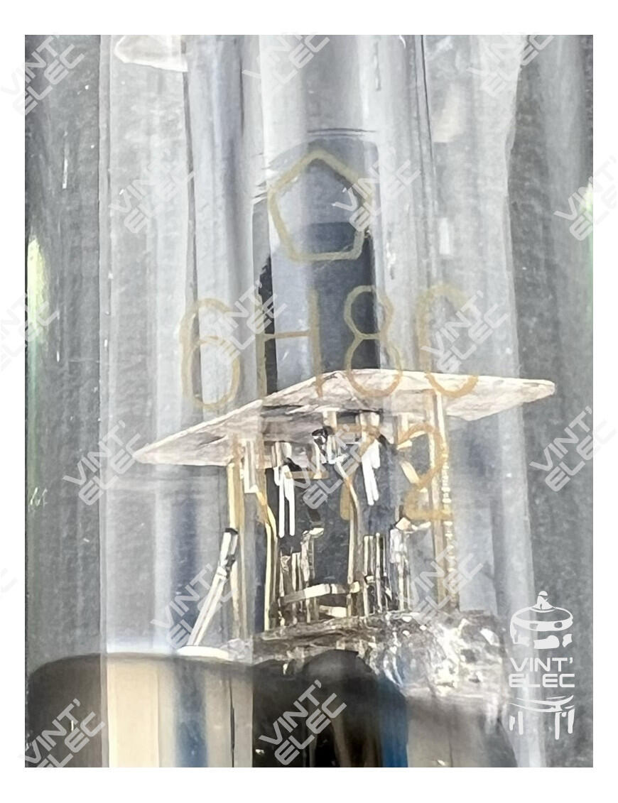 6H8C / 6N8S (Version Russe de la 6SN7GT) -  Preprod - Tubes élect...