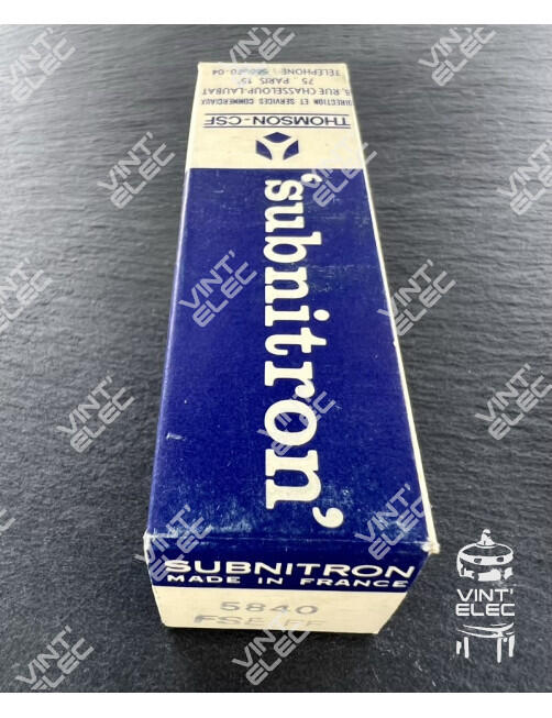 5840 THOMSON CSF - Preprod - Vintage electronic tubes