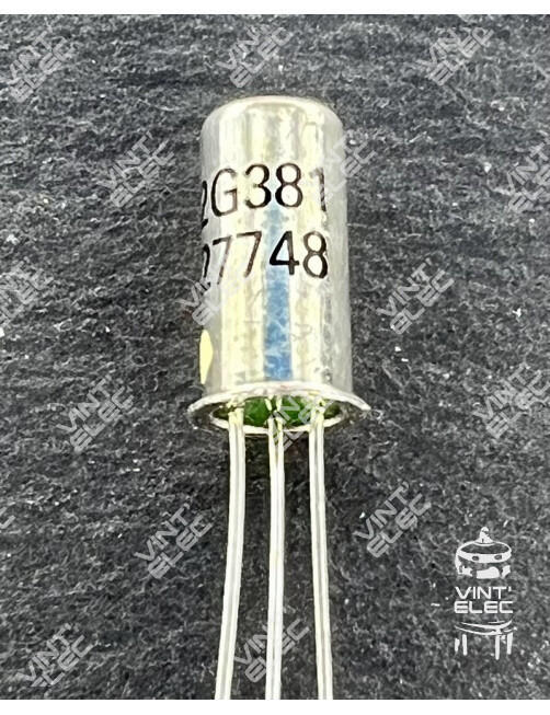 2G381 -  Preprod - Tubes électroniques vintage