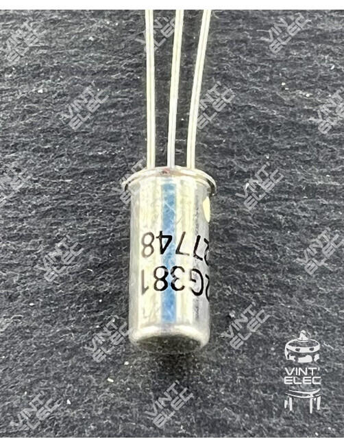 2G381 -  Preprod - Tubes électroniques vintage