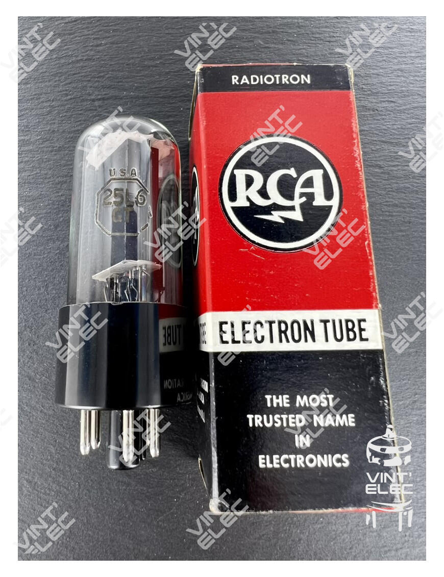 25L6GT RCA -  Preprod - Tubes électroniques vintage