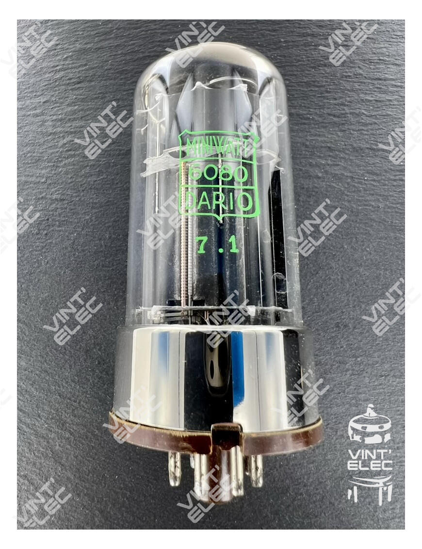 6080 MINIWATT DARIO -  Preprod - Tubes électroniques vintage