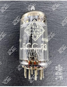 ECC83 TELEFUNKEN -  Preprod - Tubes électroniques vintage