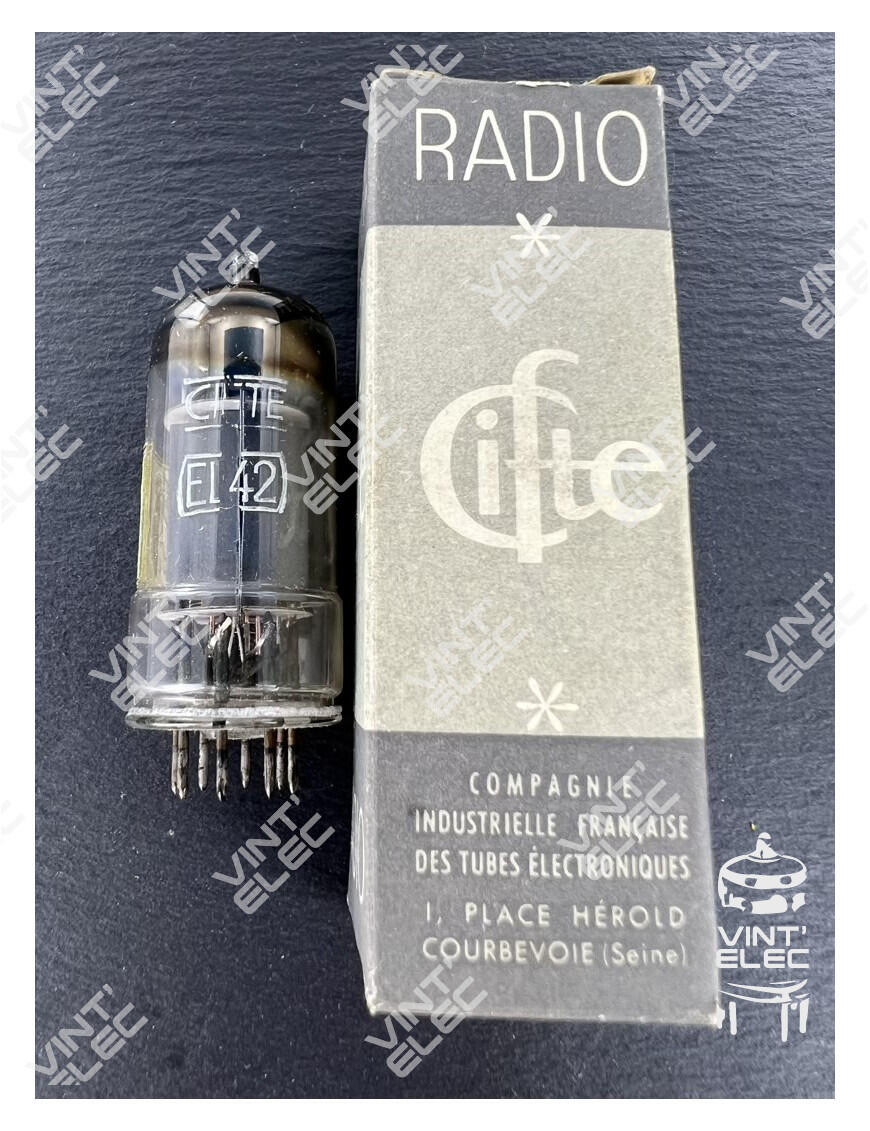 EL42 CIFTE -  Preprod - Tubes électroniques vintage