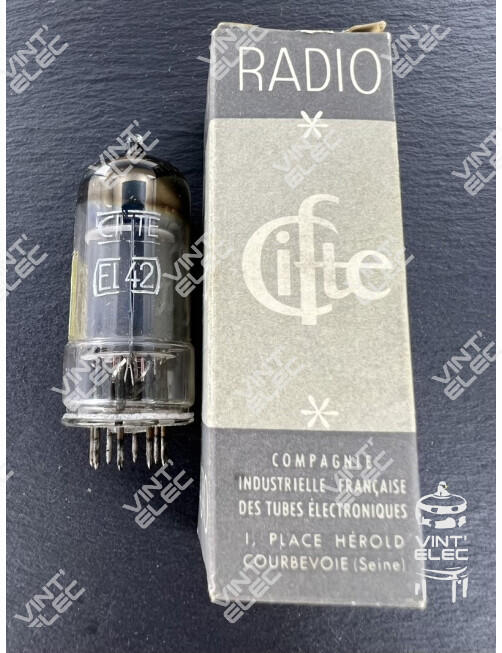 EL42 CIFTE -  Preprod - Tubes électroniques vintage