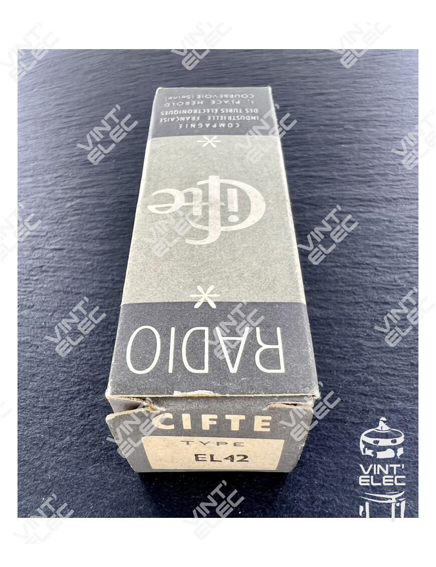 EL42 CIFTE -  Preprod - Tubes électroniques vintage