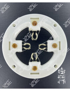 SUPPORT TUBE 4 BROCHES CERAMIQUE POUR TB5-2500 -  Preprod - Tubes...