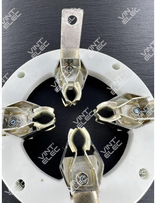 SUPPORT TUBE 4 BROCHES CERAMIQUE POUR TB5-2500 -  Preprod - Tubes...