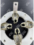 SUPPORT TUBE 4 BROCHES CERAMIQUE POUR TB5-2500 -  Preprod - Tubes...