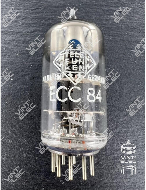 ECC84 TELEFUNKEN -  Preprod - Tubes électroniques vintage