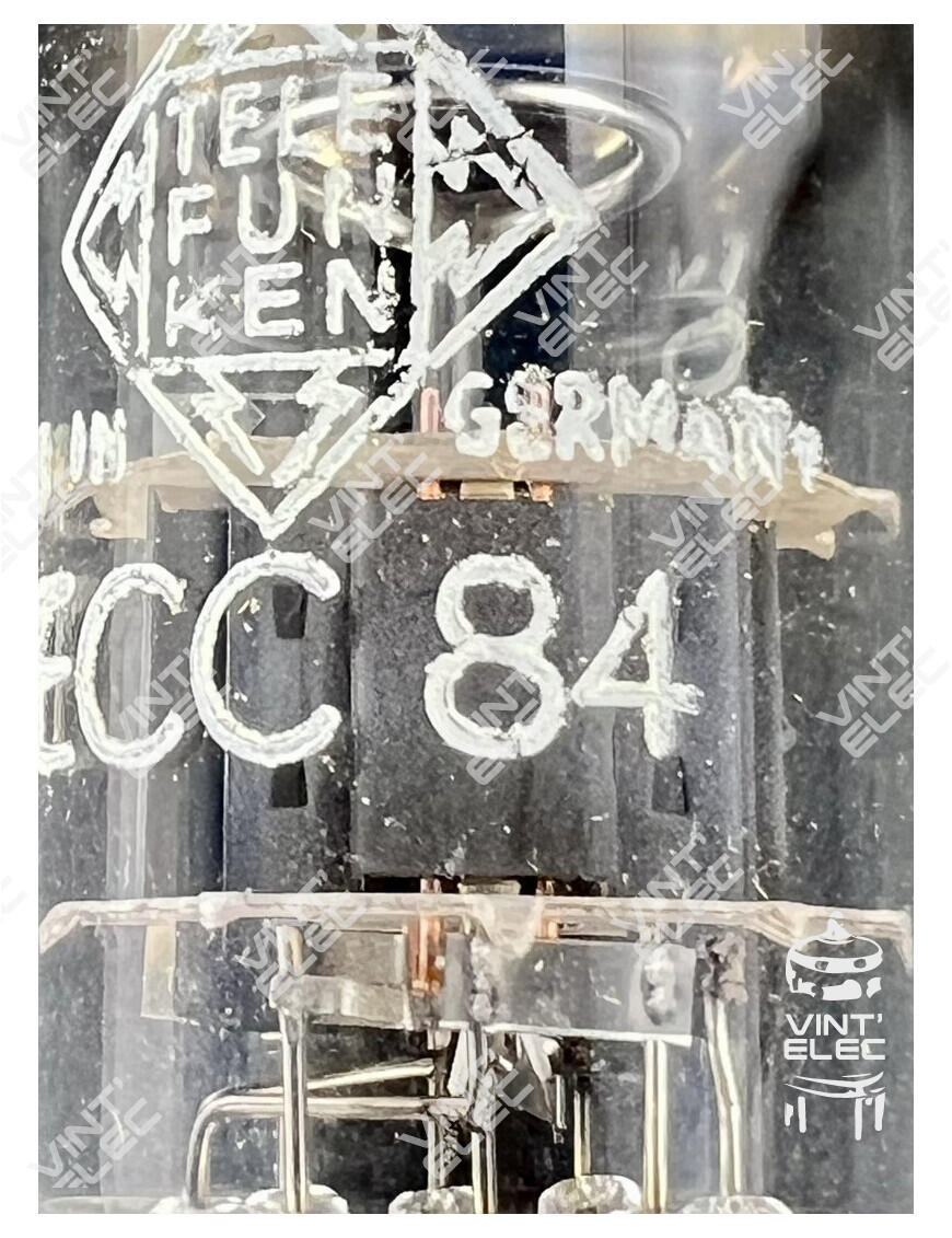 ECC84 TELEFUNKEN -  Preprod - Tubes électroniques vintage