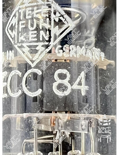 ECC84 TELEFUNKEN -  Preprod - Tubes électroniques vintage