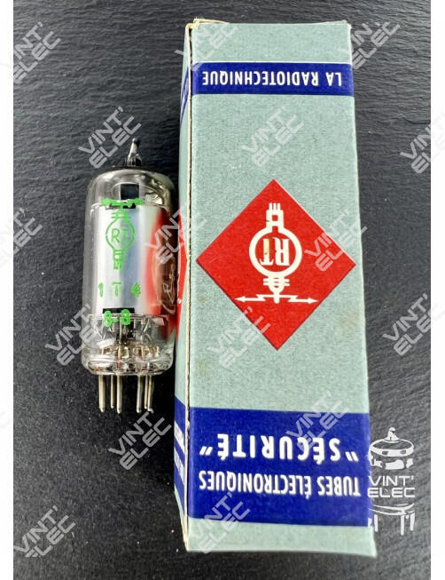 1T4 RADIOTECHNIQUE -  Preprod - Tubes électroniques vintage