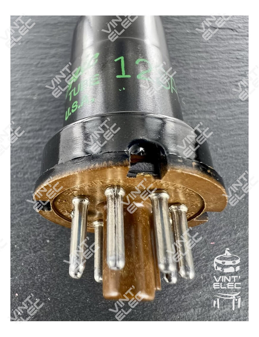 12SA7Y GENERAL ELECTRIC -  Preprod - Tubes électroniques vintage