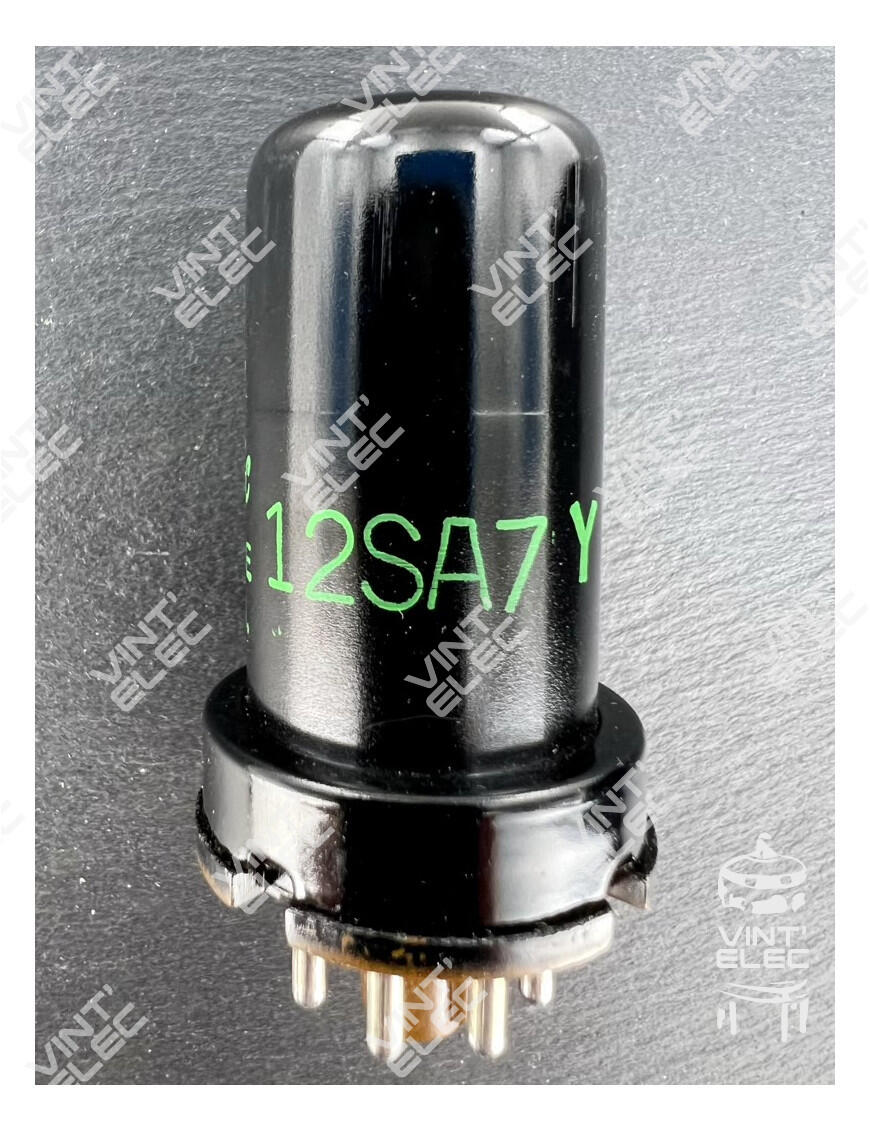 12SA7Y GENERAL ELECTRIC -  Preprod - Tubes électroniques vintage