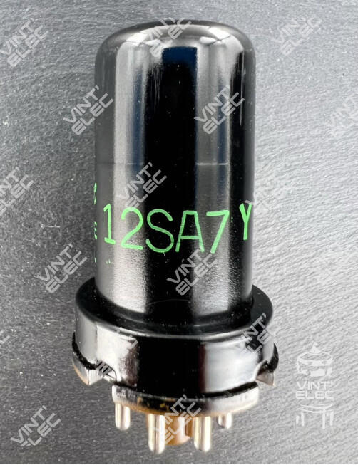 12SA7Y GENERAL ELECTRIC -  Preprod - Tubes électroniques vintage