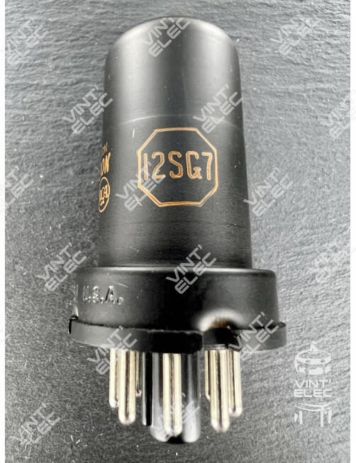 12SG7 RCA -  Preprod - Tubes électroniques vintage