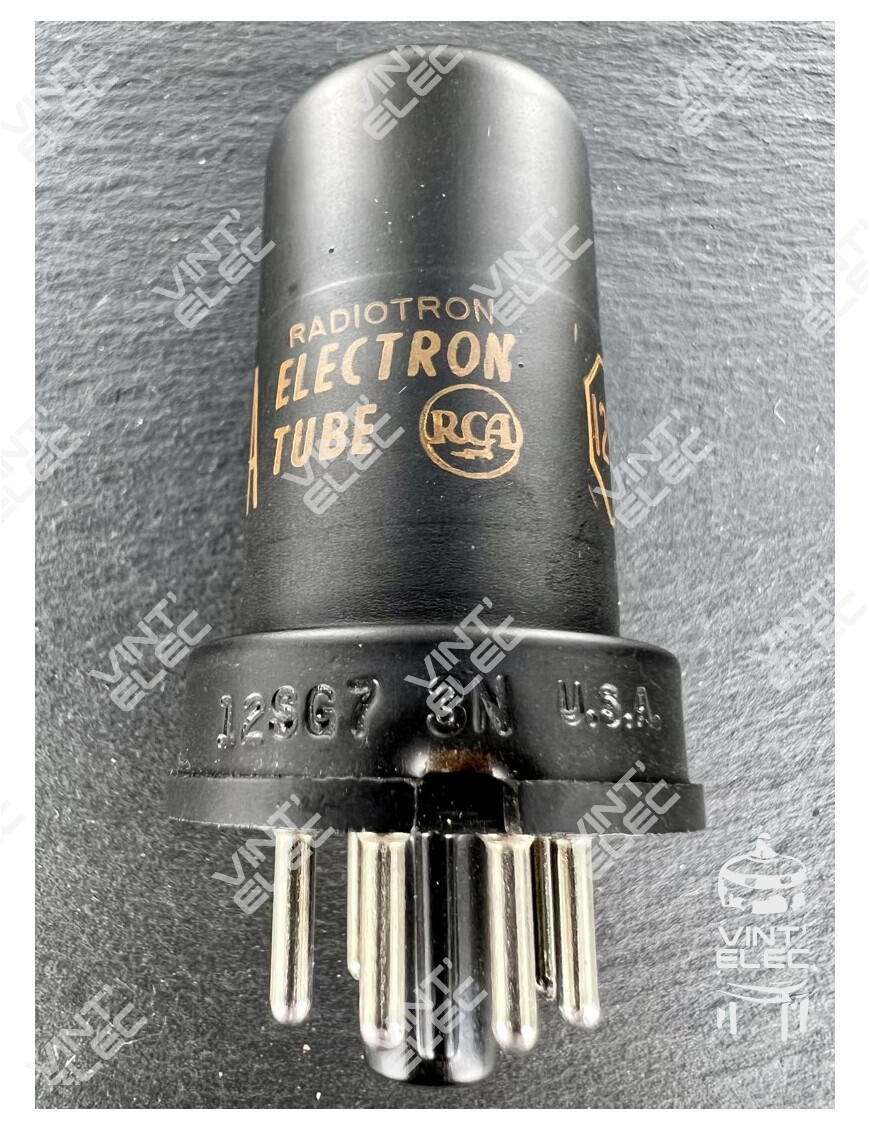 12SG7 RCA -  Preprod - Tubes électroniques vintage