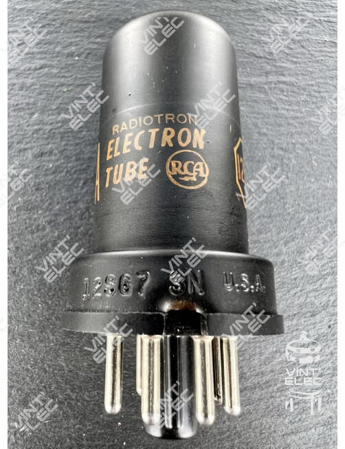 12SG7 RCA -  Preprod - Tubes électroniques vintage