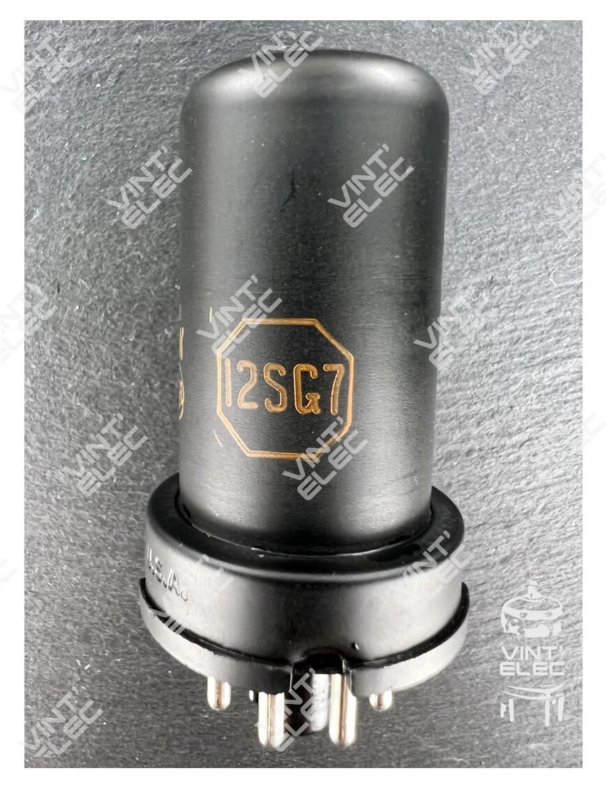 12SG7 RCA -  Preprod - Tubes électroniques vintage