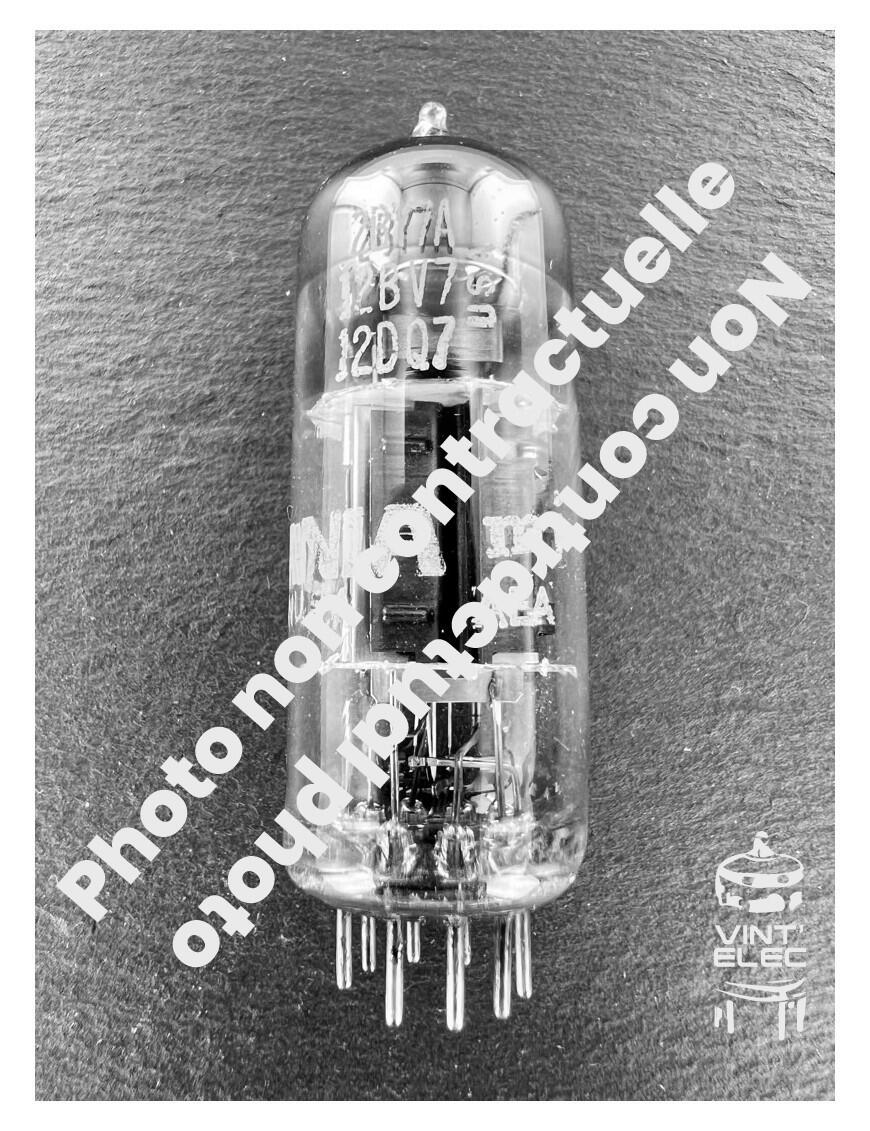 12BY7A / 12BV7 / 12DQ7 / EL180 -  Preprod - Tubes électroniques v...