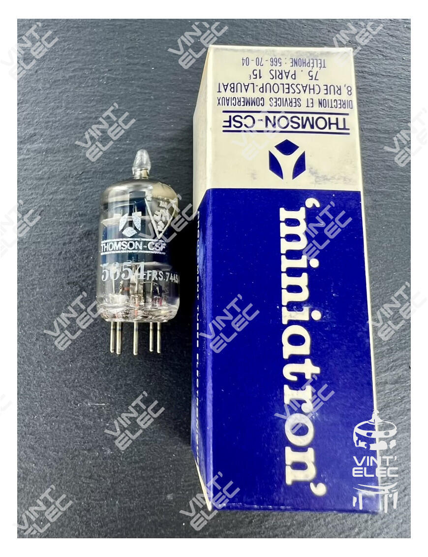 5654 THOMSON CSF -  Preprod - Tubes électroniques vintage
