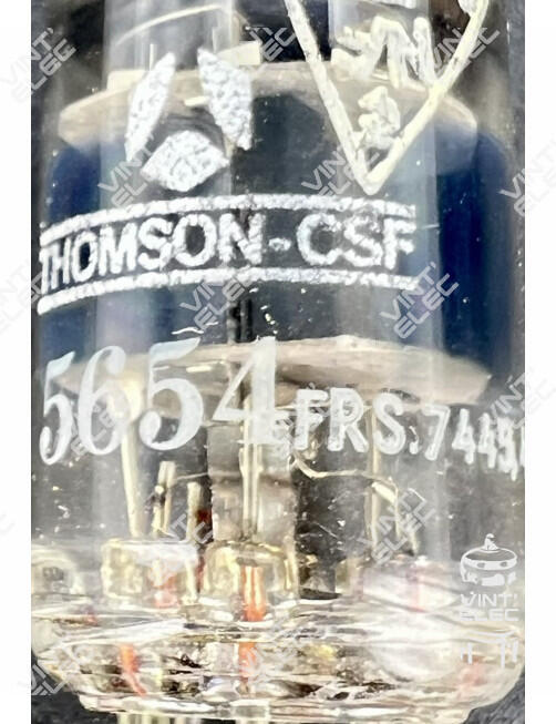 5654 THOMSON CSF -  Preprod - Tubes électroniques vintage