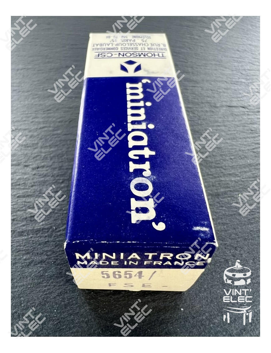 5654 THOMSON CSF -  Preprod - Tubes électroniques vintage