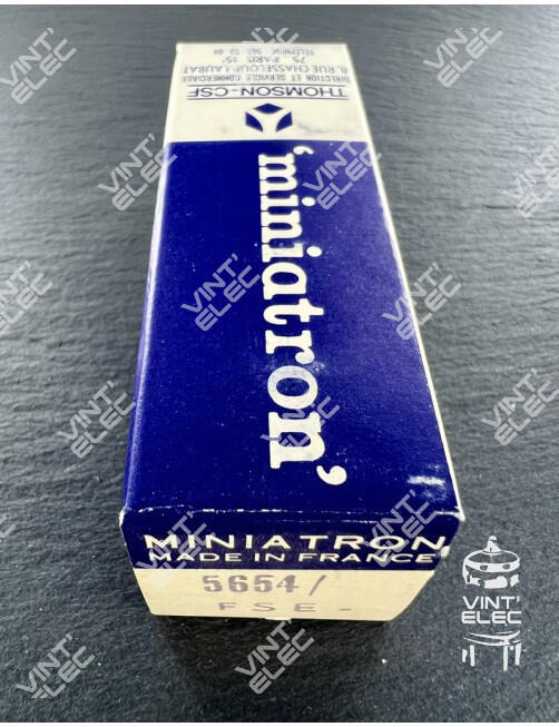 5654 THOMSON CSF -  Preprod - Tubes électroniques vintage