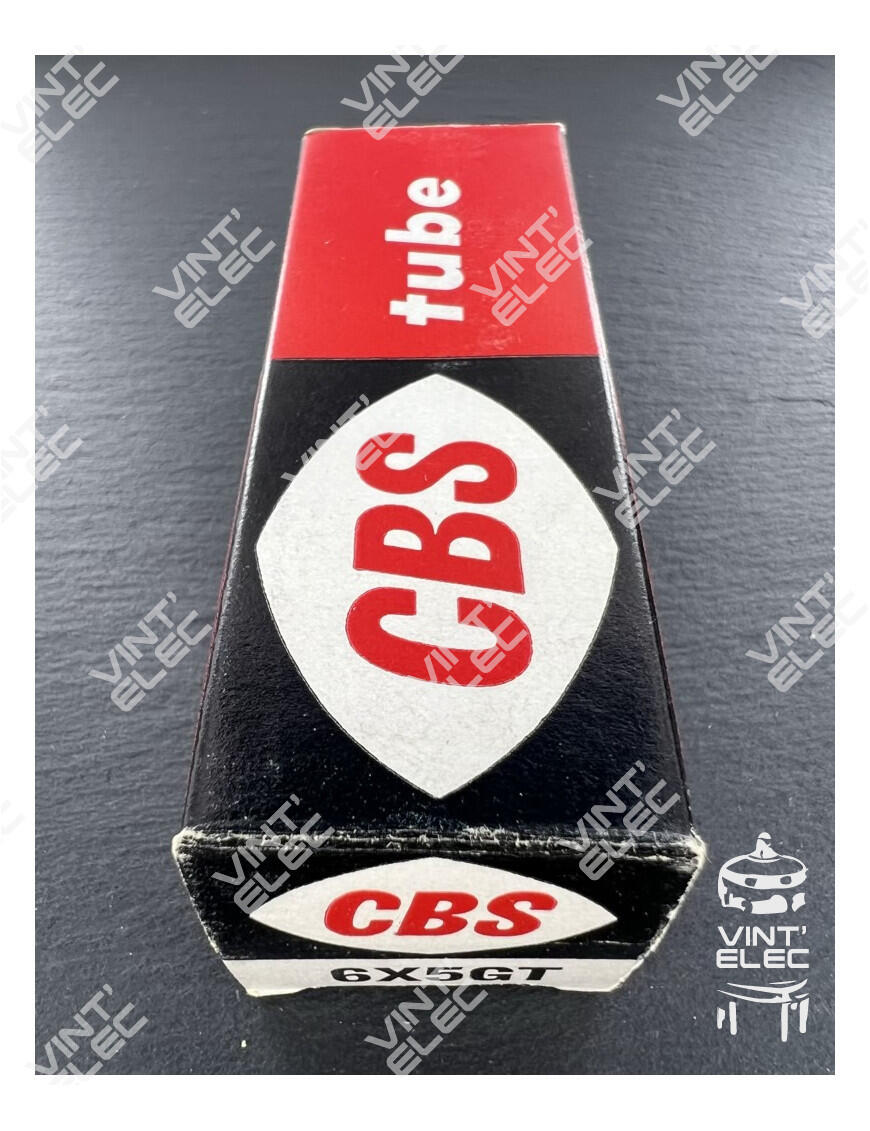 6X5GT CBS -  Preprod - Tubes électroniques vintage