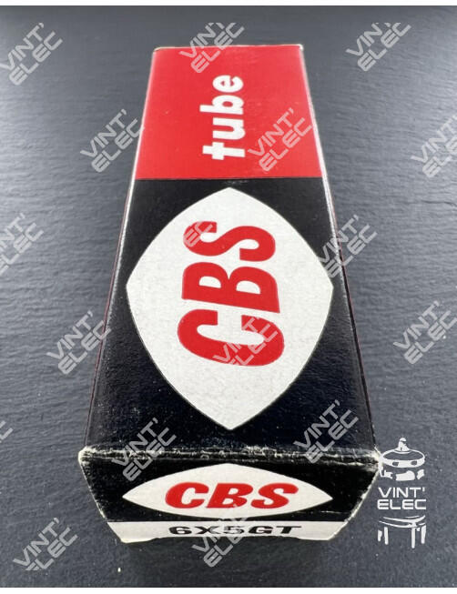 6X5GT CBS -  Preprod - Tubes électroniques vintage