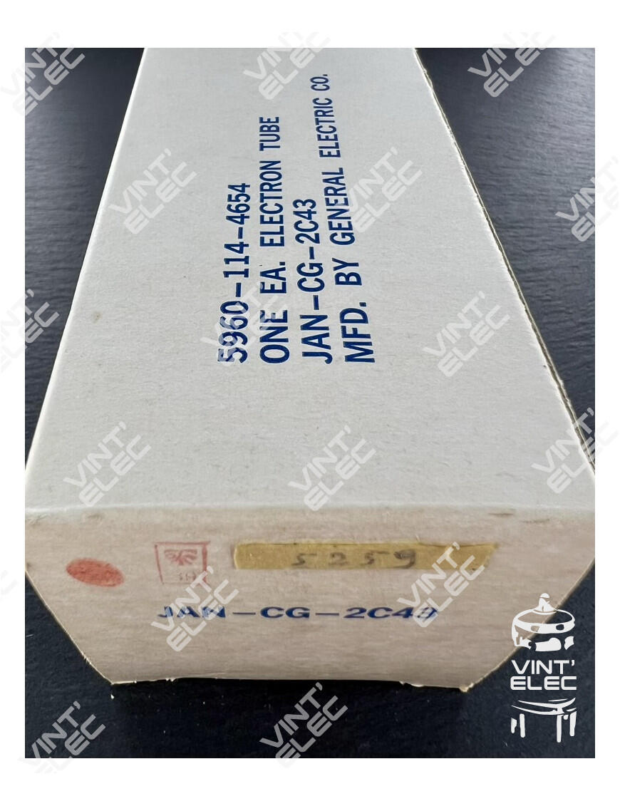 2C43 / GL2C43 -  Preprod - Tubes électroniques vintage