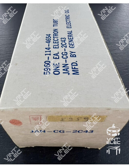 2C43 / GL2C43 -  Preprod - Tubes électroniques vintage