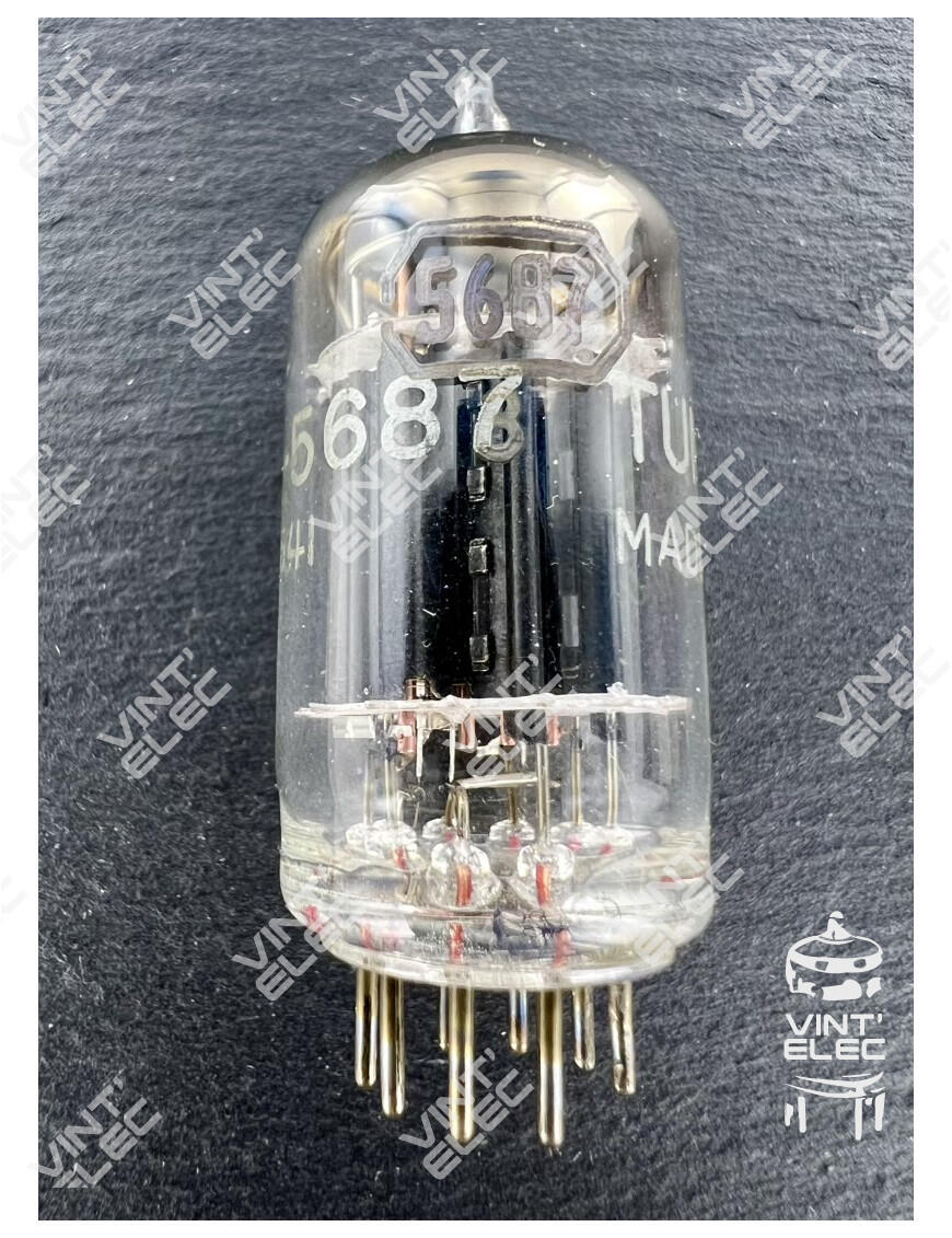 5687 TUNG-SOL -  Preprod - Tubes électroniques vintage