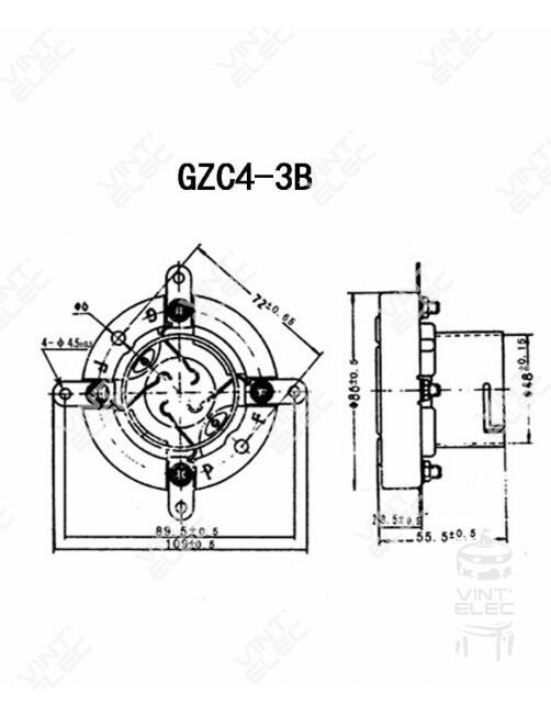 SUPPORT JUMBO POUR 805 - 845 - 211 -  Preprod - Tubes électroniqu...