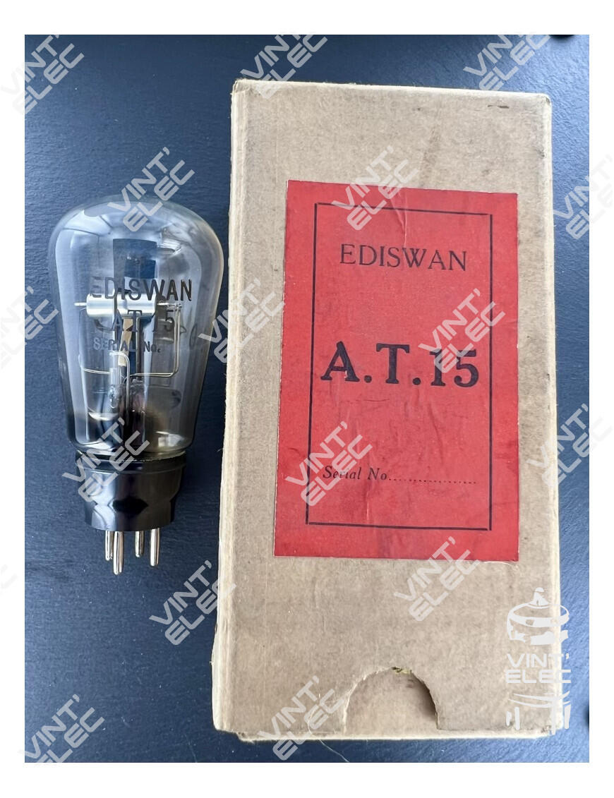 AT15 EDISWAN -  Preprod - Tubes électroniques vintage