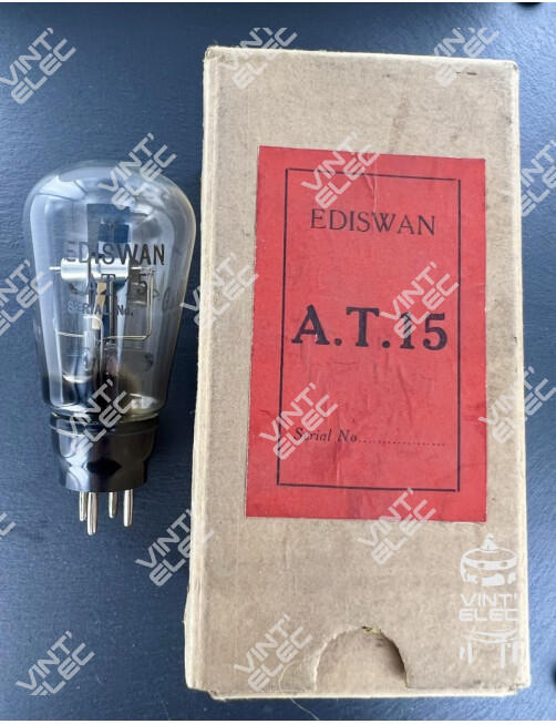 AT15 EDISWAN -  Preprod - Tubes électroniques vintage