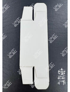 Boite de tube vide blanche 25x25x80mm Taille 1 -  Preprod - Tubes...