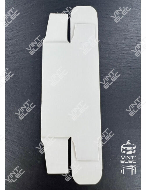 Boite de tube vide blanche 25x25x80mm Taille 1 -  Preprod - Tubes...