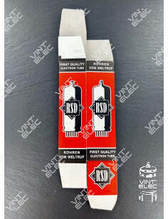 Boite de tube vide RSD 25x25x85mm Taille 1 -  Preprod - Tubes éle...