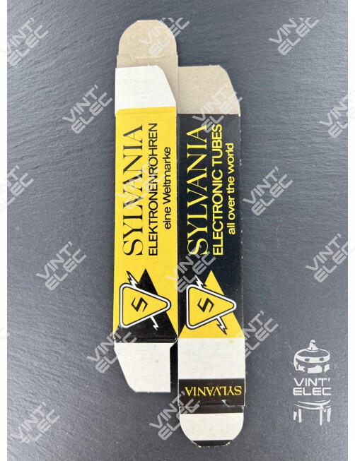 Boite de tube vide SYLVANIA 25x25x85mm Taille 1 -  Preprod - Tube...