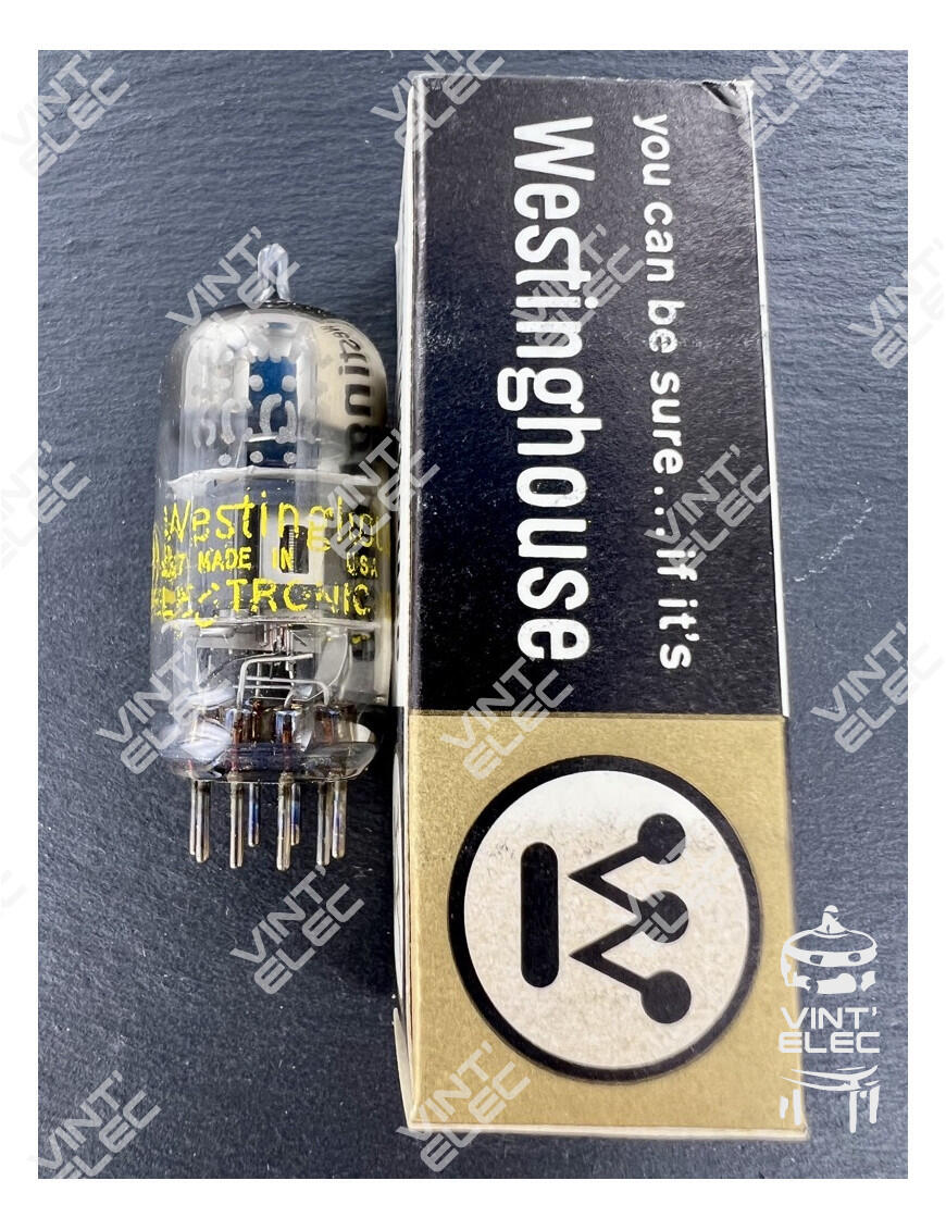 6CQ8 WESTINGHOUSE -  Preprod - Tubes électroniques vintage