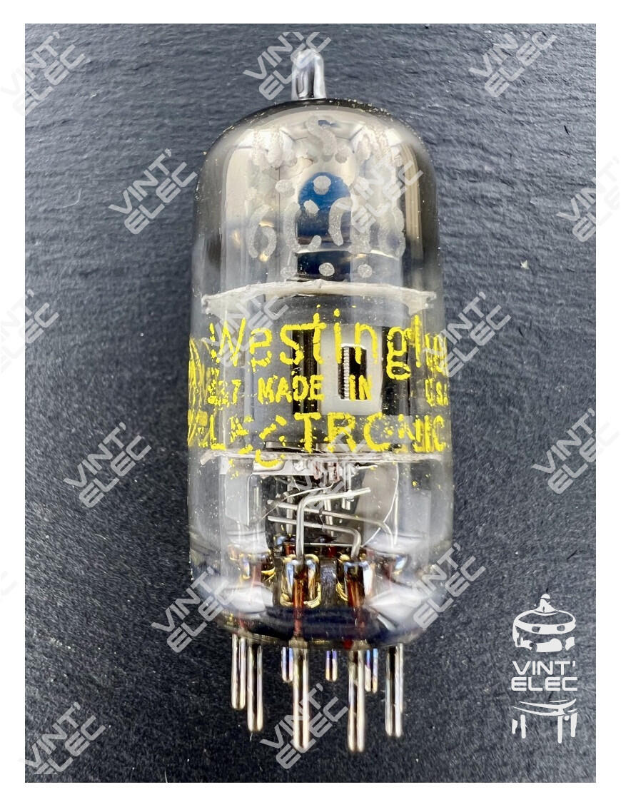 6CQ8 WESTINGHOUSE -  Preprod - Tubes électroniques vintage