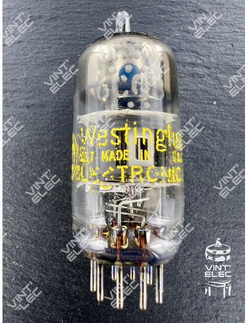 6CQ8 WESTINGHOUSE -  Preprod - Tubes électroniques vintage