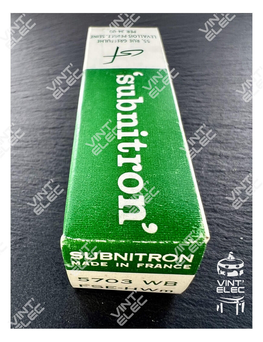 5703WB CSF -  Preprod - Tubes électroniques vintage