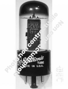 12V6 / 12V6GT -  Preprod - Tubes électroniques vintage