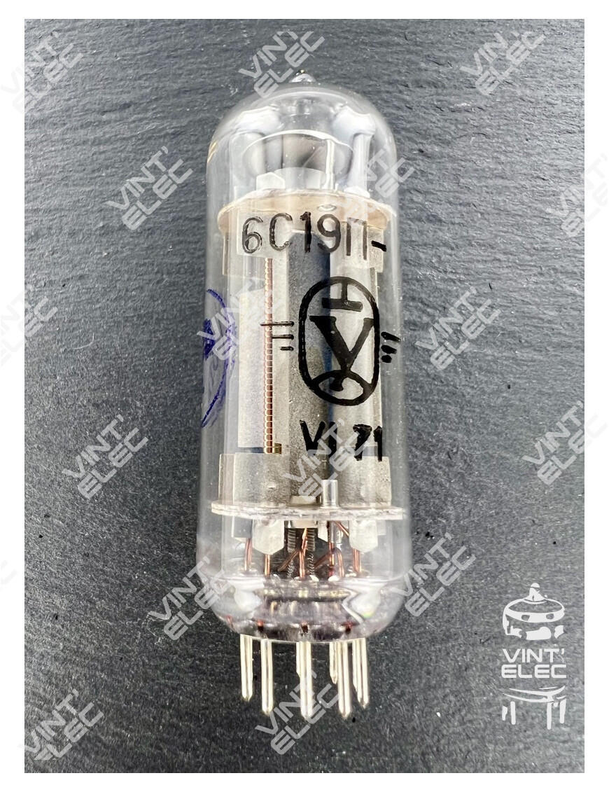 6S19P / 6С19П / 6C19P ULYANOVSK -  Preprod - Tubes électroniques ...