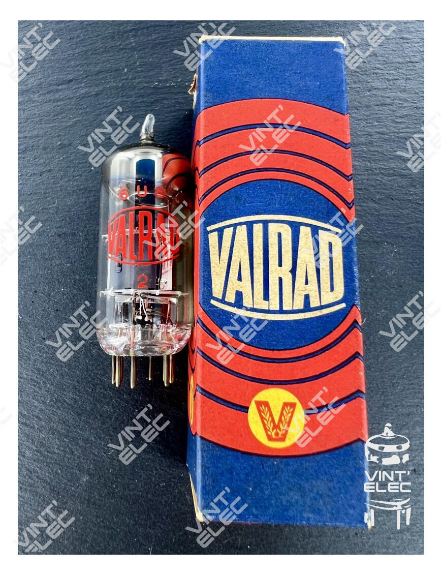 6U8 VALRAD -  Preprod - Tubes électroniques vintage