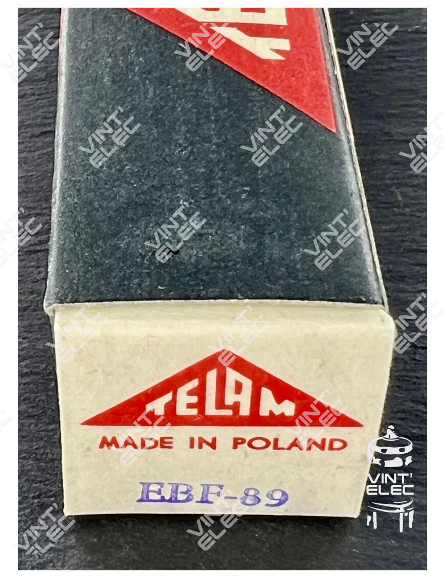 EBF89 TELAM -  Preprod - Tubes électroniques vintage
